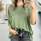 🌸Summer Specials🌸Women's Raw Edge Boxy Tee