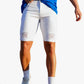 Men's White Denim Short