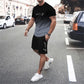 🔥Free Shipping & 50% OFF🔥😎Men's Gradient Color T-Shirt & Shorts Set