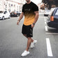 🔥Free Shipping & 50% OFF🔥😎Men's Gradient Color T-Shirt & Shorts Set