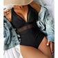 🔥🩱Hot Sale 50% OFF👙Mesh Tummy Control Swimsuit