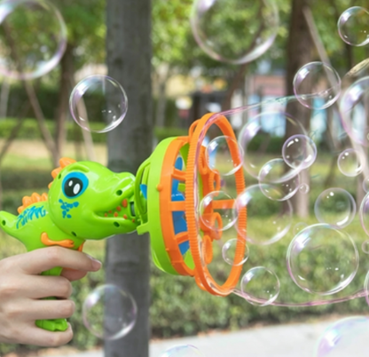 🎁Last Day Promotion 49% OFF🔥 Dinosaur Bubble Gun Blower Toy(Battery is not included)