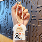 💥 BUY 2 GET 2 FREE + Free Shipping! 🥳Cute Football Player Squishy Keychain, Silicone Stress Relief Toy, Soccer Jersey Bag Charm for Kids & Adults