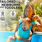 🔥Free Shipping & 50% OFF🔥Adjustable Waterproof Baby Swim Carrier,Front Carry Toddler Water Sling for Beach, Pool and Bath