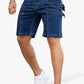 Men's Stretch Denim Short - Dark Blue