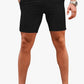 Mens Black Stretch Chino Short