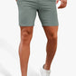 Mens  Mountain Green Stretch Chino Short