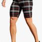 Men's Chino Short With Plaid