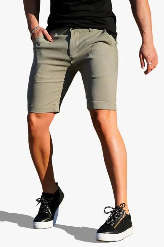 Mens Casual Chino Short - Light Green