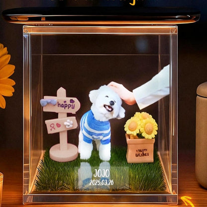 ⏰️Last Day For Free Shipping⌛️Custom Pet Holographic Digital House🐕🐈