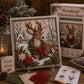 🎁 3D Christmas Fabric Poke Art Kit🎄 Handmade Fabric Poke Art Kit🎅 Vintage Holiday Handmade Decoration, DIY Christmas Craft Kit for Adults & Beginner