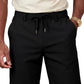 Men's Casual Drawstring Shorts - Black