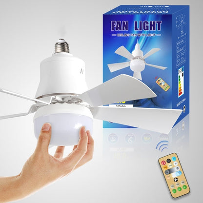 🏆LAST DAY SALE 49% OFF🔥SmartBreez™ 40W LED Ceiling Fan Light – 20.5” Ultra-Quiet with Remote 🎯 | E27 + FREE B22 Adapter 🔌 | For Bedroom 😴, Kitchen 👩‍🍳 & Garage 🛠️ – UK Ready! 🇬🇧