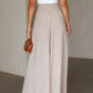 Solid Color High Waist Pants