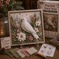🎁 3D Christmas Fabric Poke Art Kit🎄 Handmade Fabric Poke Art Kit🎅 Vintage Holiday Handmade Decoration, DIY Christmas Craft Kit for Adults & Beginner