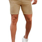 Mens Tailored Chino Short - Khaki