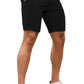 Mens Black Stretch Chino Short