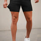 Mens Stretch Black Chino Short
