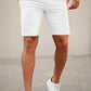 Mens Tailored Chino Short - White