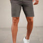 Mens Tailored Chino Short - Dark Grey