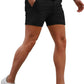 Mens Stretch Black Chino Short