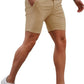 Mens Tailored Chino Short - Khaki