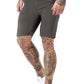 Mens Tailored Chino Short - Dark Grey