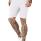 Mens Tailored Chino Short - White