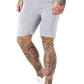 Mens Grey Tailored Chino Short