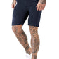 Mens Tailored Chino Short - Navy Blue