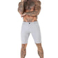 Mens Grey Tailored Chino Short