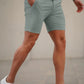 Mens  Mountain Green Stretch Chino Short