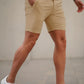 Mens Tailored Chino Short - Khaki