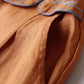 Vintage Ethnic Embroidered Waist Wide Leg Pants