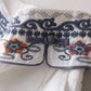 Vintage Ethnic Embroidered Waist Wide Leg Pants