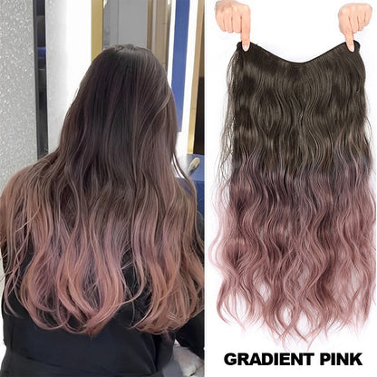 ✨New Year Offer 48% OFF💖Gradient Color Curly Wig Piece✨