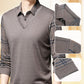 Men's Faux Two Piece Lapel Long-Sleeve Tops🎁50%OFF🎁