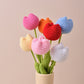 🔥NEW HOT SALE 49% OFF 🌹Handmade Crochet Roses & Tulips Flowers🌹