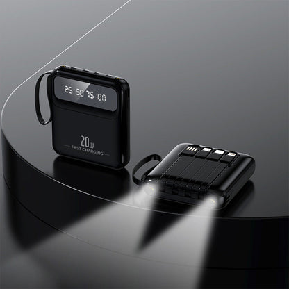 ✨45% off✨20000mAh Portable Charger with 4 Built-in Cables