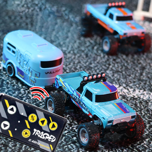 🚙Alloy LED Lights Remote Control Car Model