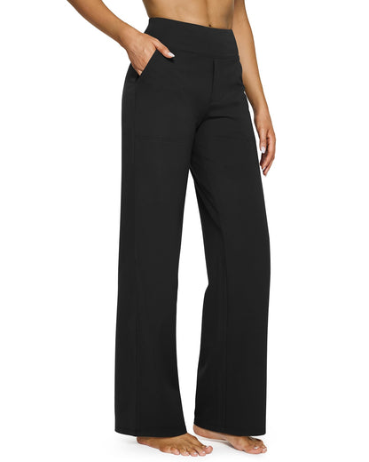 🔥2026 New👖-49% OFF Women's High Waist Stretch Casual Yoga Wide Leg Pants