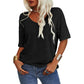 🔥Last Day 49% OFF🔥Women's Solid Color V-Neck T-shirt - 12 COLORS