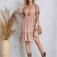💝Hot Sale 60% Off🎁Retro V-neck Loose Casual Dress💖Buy 2 Free Shipping