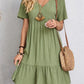 💝Hot Sale 60% Off🎁Retro V-neck Loose Casual Dress💖Buy 2 Free Shipping