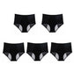 Plus Size High Waist Leak Proof Ice Silk Panties