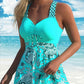 🔥Free Shipping⚡50K+ SOLD!👙Strap Top & Fitted Swim Shorts Separable Swimsuit 