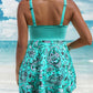 🔥Free Shipping⚡50K+ SOLD!👙Strap Top & Fitted Swim Shorts Separable Swimsuit 