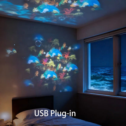 🔥Free Shipping & 50% OFF🔥💞Over 50K+ pieces sold! ⚡Dynamic Rotating LED Projector Light