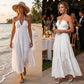 👗SUMMER HOT SALE👗Halter Neck Backless Tiered Maxi Dress