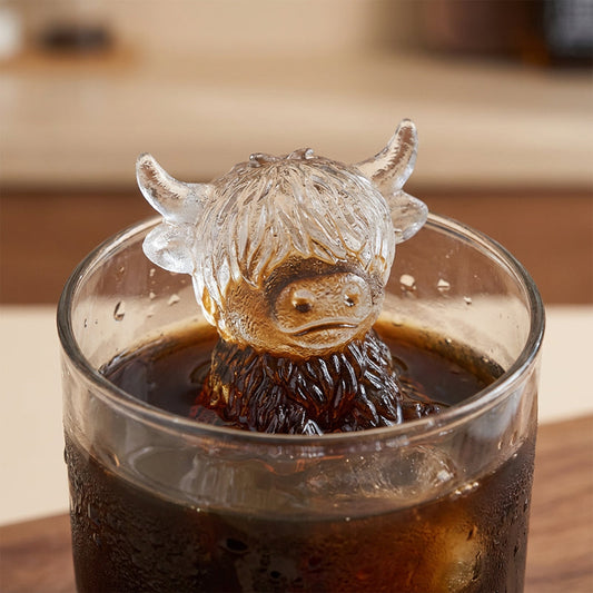 🐮 Highland Cow Silicone Ice Cube Mold Tray🐮